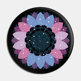 Celestial Flower [transgender] Pin