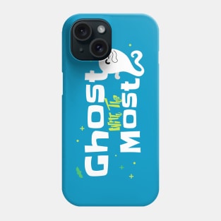 “Ghost With The Most” Playful Dancing Ghost Phone Case