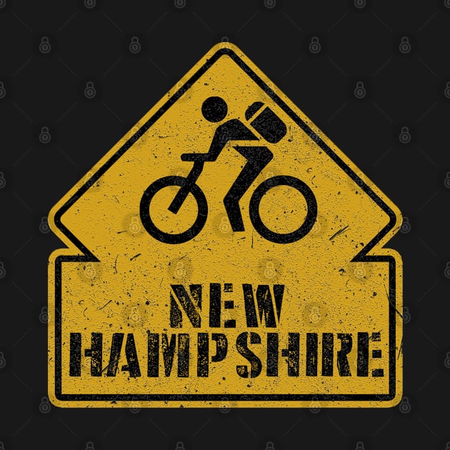 New Hampshire downhill biking warning by SerenityByAlex