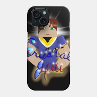 Crystal the glowing commander Phone Case