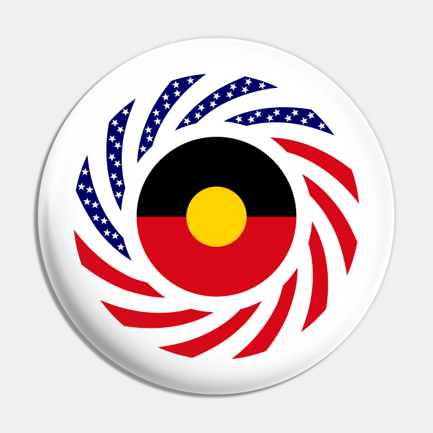 Australian Aboriginal American Multinational Patriot Flag Series Pin by Village Values