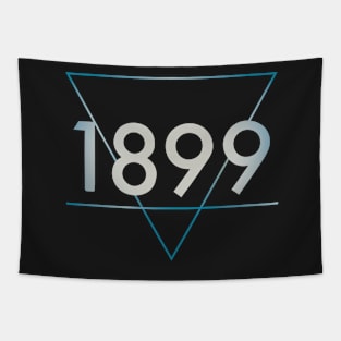 1899 Blue Logo Tapestry