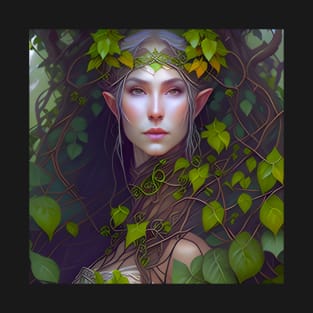 Beautiful Elven Druid T-Shirt