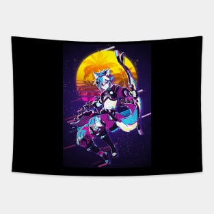 80s Retro Gorou Tapestry