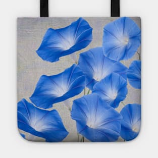 Blue Morning Glory Tote