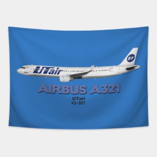 Airbus A321 - UTair Tapestry