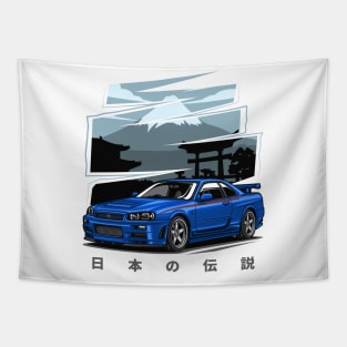 GT-R Special Tuning Edition (Bayside Blue) Tapestry