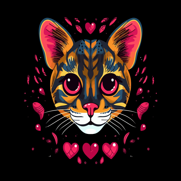 Ocelot Valentine Day by JH Mart