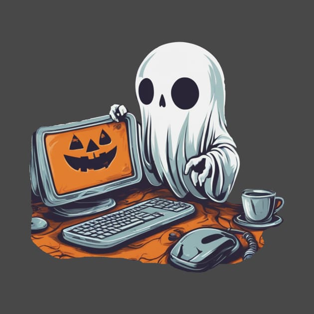 Ghost software developer computer engineer by Edgi