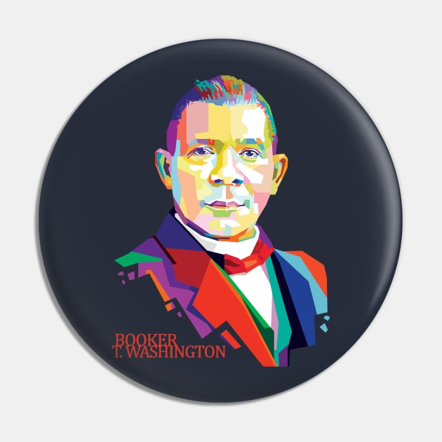 Booker T. Washington Pin by Mulyadi Walet