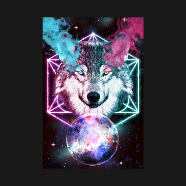 Cosmic wolf by Cool-Ero