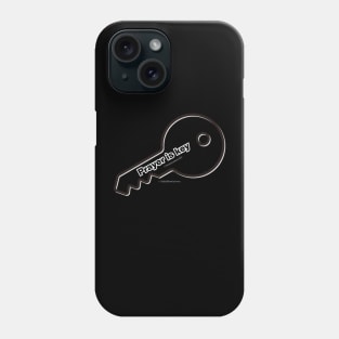 Prayer is key Phone Case