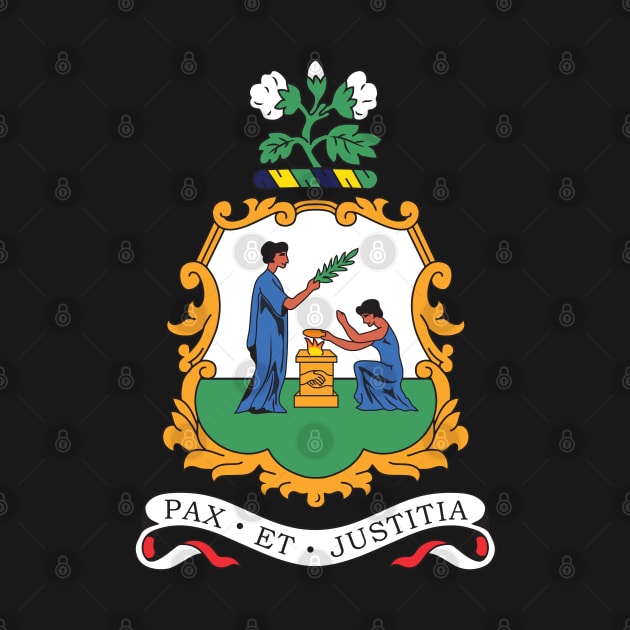 St Vincent and the Grenadines Coat of Arms by IslandConcepts