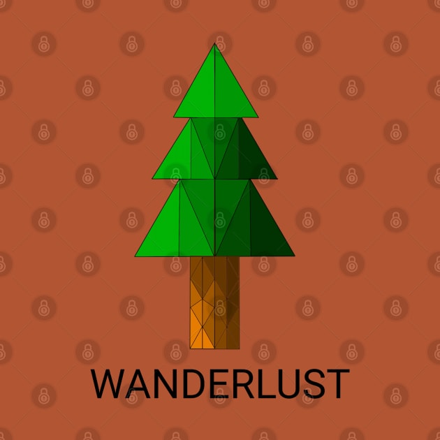 Wanderlust Pine by Lunar Scrolls Design