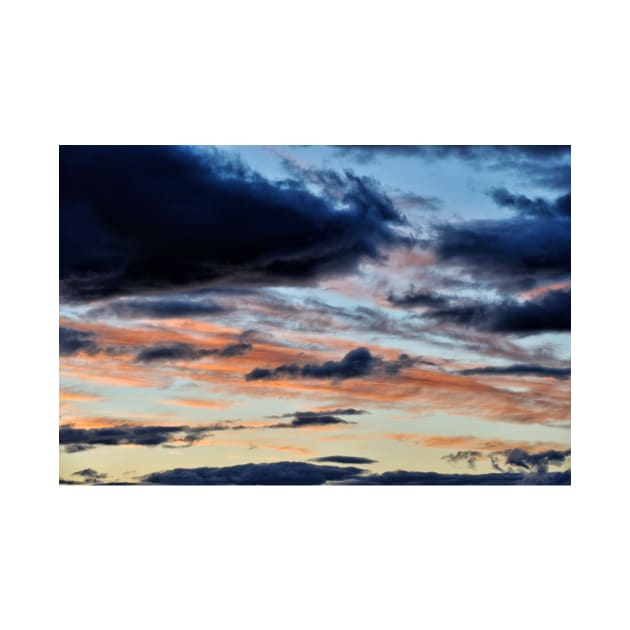 Red sky dusk over Stirlingshire, Scotland by richflintphoto