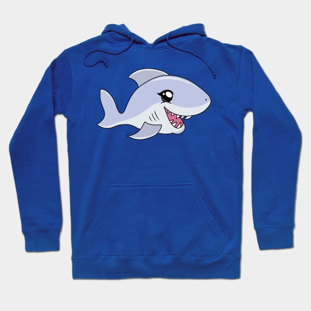 Kawaii shark hoodie