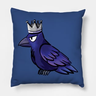 King Raven Pillow