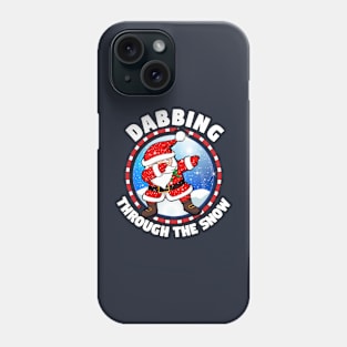 Dabbing Through The Snow Phone Case