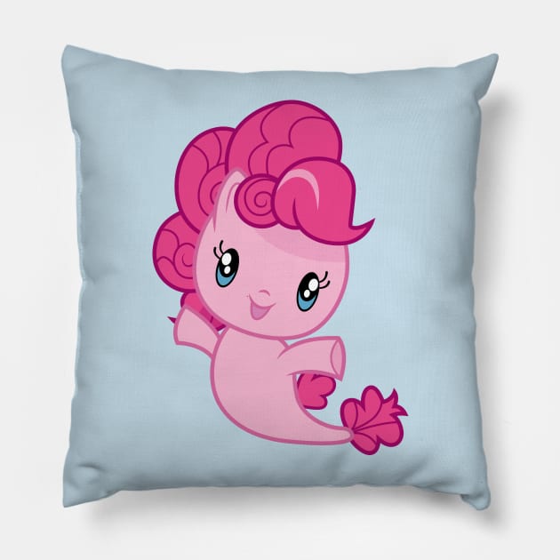 Seapony Pinkie Pie Pillow by CloudyGlow