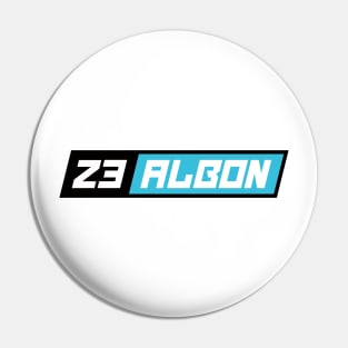 Alex Albon 23 F1 Driver Pin