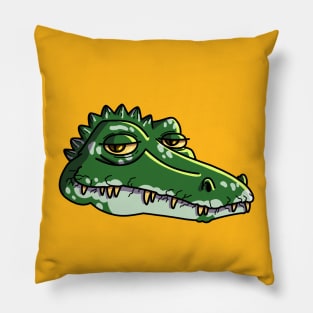 CROCODILE hunter t-shirt Pillow