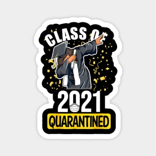 Class Of 2021 Quarantined Funny Tee College Graduation Gift Magnet