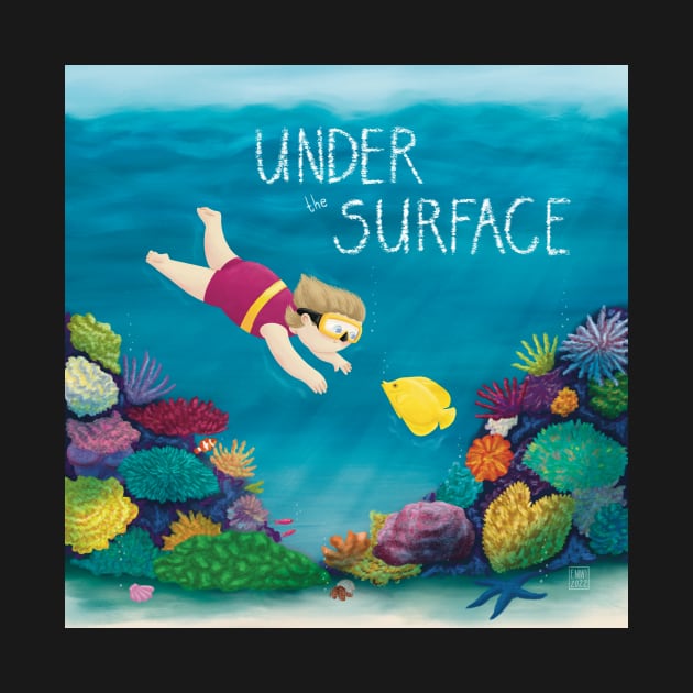 Under the surface by Emma Wiklund Art