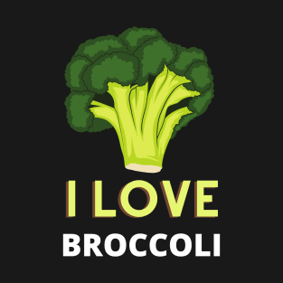 I Love Broccoli T-Shirt
