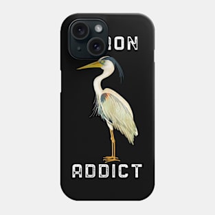 Heron Addict - Bird Watching Phone Case