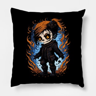 Enchanting Allure - Bewitching Halloween Glam Pillow