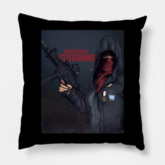 PUBG game / art design Pillow by DenielHast