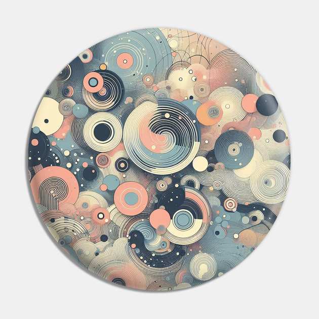 Abstract Melancholic Pastel Circle Art (A) Pin by Pieces of TwistedJeremiah