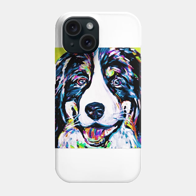 Bernese Mountain Dog Phone Case by Jeneralarts