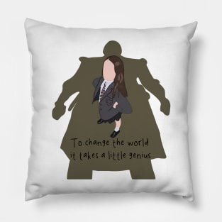 Matilda and Trunchbull from Matilda the Musical Pillow