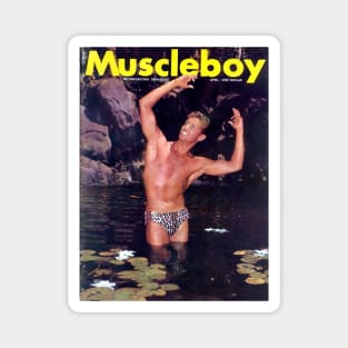 MUSCLEBOY - Vintage Physique Muscle Male Model Magazine Cover Magnet