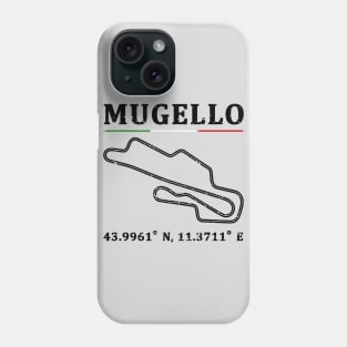 Mugello Racing Circuit Black Phone Case