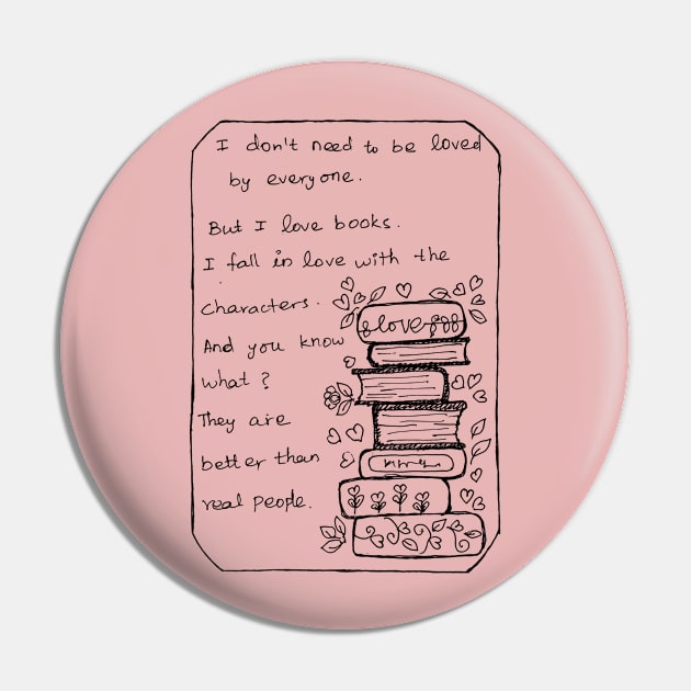 FALL IN LOVE WITH BOOKS Pin by HAVE SOME FUN