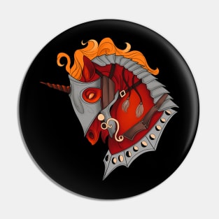 Horse of War Pin