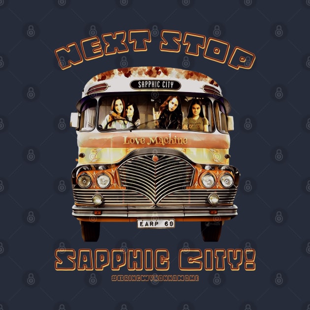 Next Stop Sapphic City! - Wynonna Earp #BringWynonnaHome by SurfinAly Design 