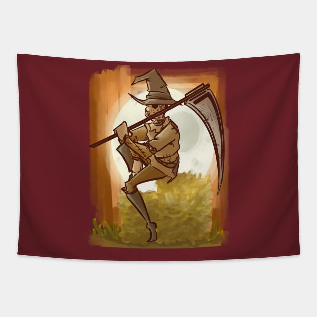 scarecrow Tapestry by inkpocket