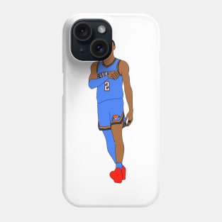 Shai Gilgeous-Alexander Minimal Phone Case