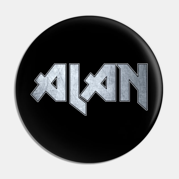 Heavy metal Alan Pin by KubikoBakhar