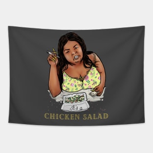 its a chicken salad Tapestry