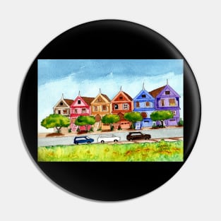 Painted Ladies Pin