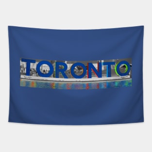 Toronto Sign in Blue Tapestry