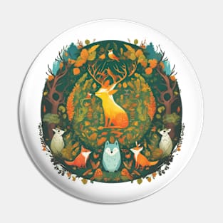 Forest Friends Pin