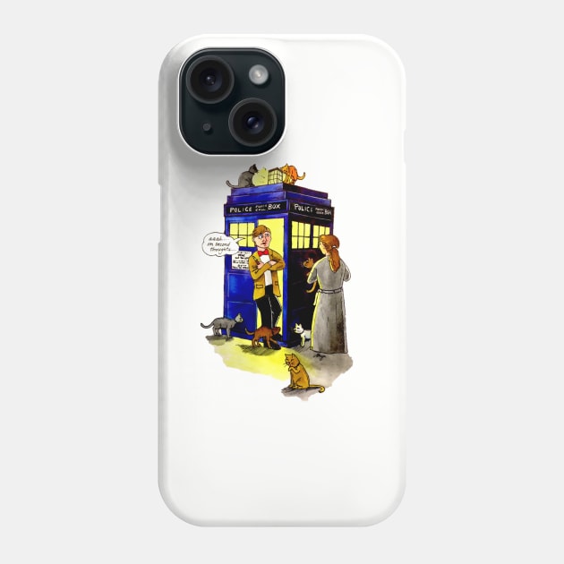 Cat Lady Companion Phone Case by SkyeElizabeth