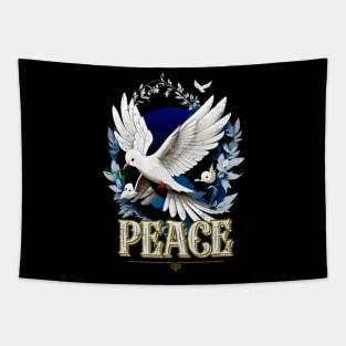 Peace on earth - no war Tapestry