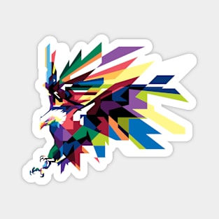 colorfull eagle Magnet