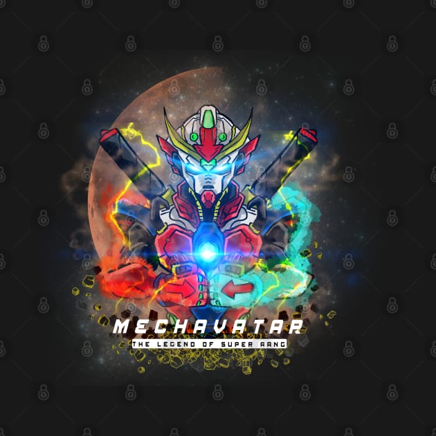 Mechavatar : The Legend of Super Aang by CoretanVector